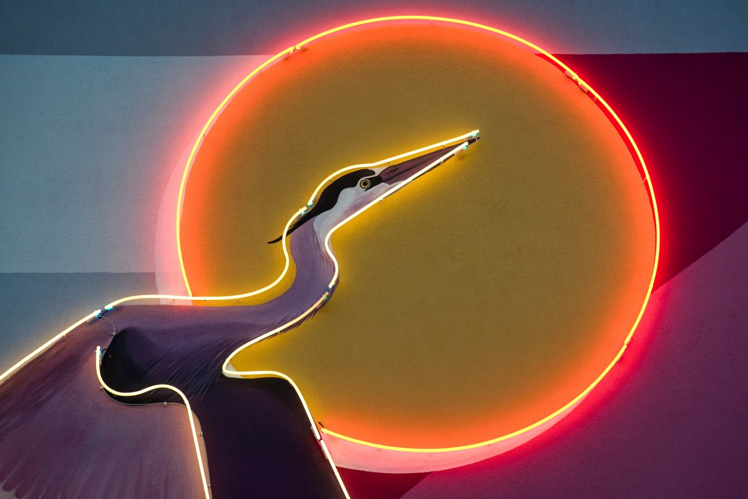 Murální malba Veolia Praha